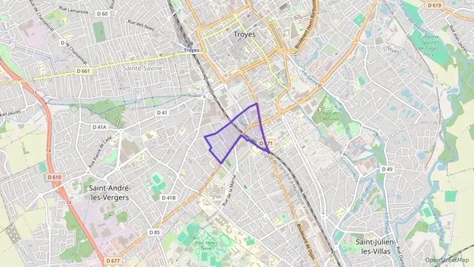 Maison 62 m² quatre pièces à vendre à Troyes