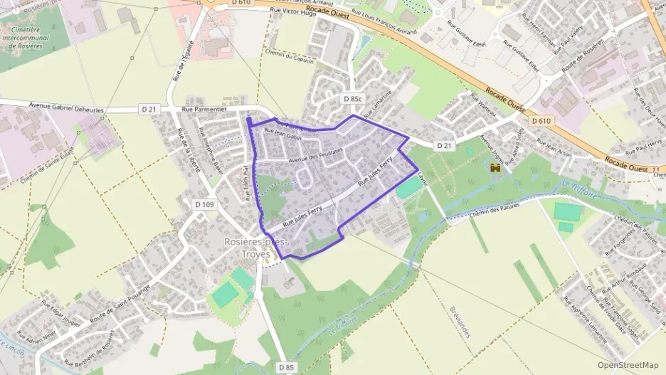 Maison 135 m² quatre pièces à vendre à Rosières-près-Troyes Maison 135 m² quatre pièces à vendre à Rosières-près-Troyes