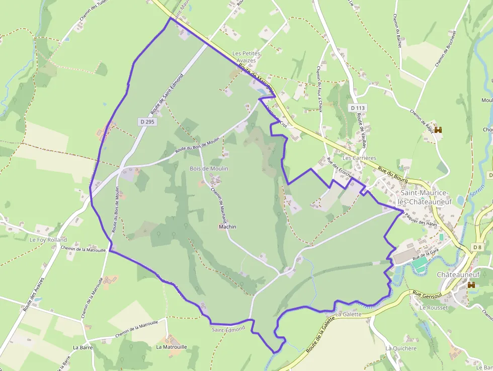 Maison 136 m² quatre pièces à vendre à Saint-Maurice-lès-Châteauneuf