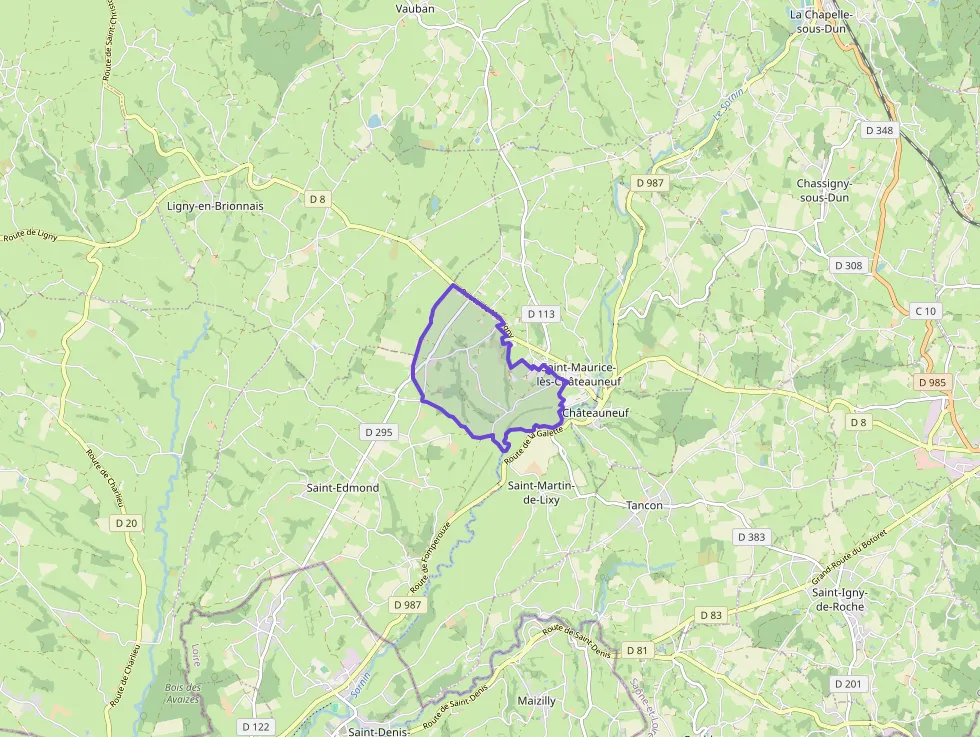 Maison 136 m² quatre pièces à vendre à Saint-Maurice-lès-Châteauneuf