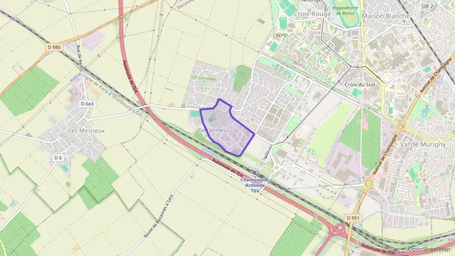 Maison 180 m² six pièces à vendre à Bezannes