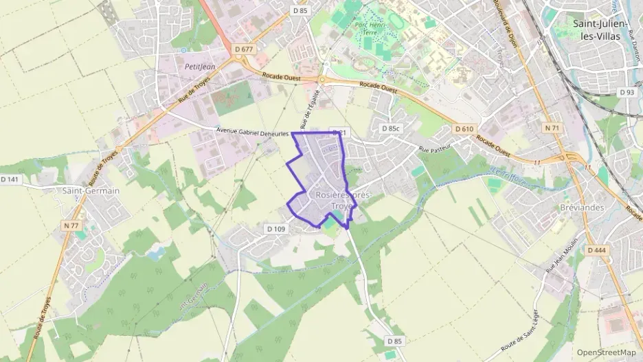 Maison 138 m² six pièces à vendre à Rosières-près-Troyes