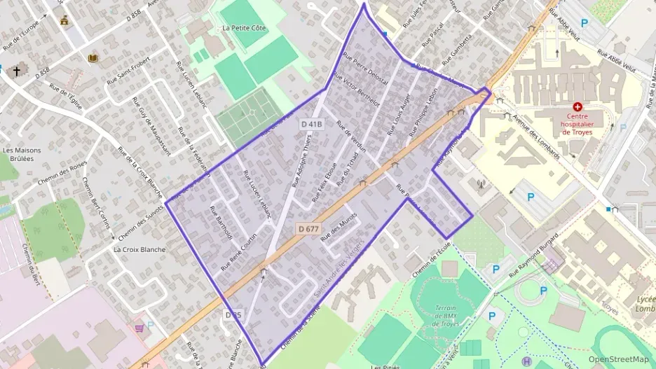 Maison 68 m² quatre pièces à vendre à Saint-André-les-Vergers Maison 68 m² quatre pièces à vendre à Saint-André-les-Vergers