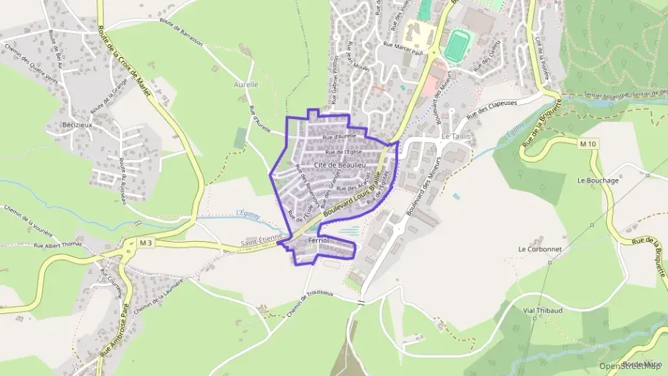 Maison 77 m² quatre pièces à vendre à Roche-la-Molière