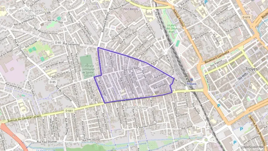 Maison 60 m² cinq pièces à vendre à Sainte-Savine Maison 60 m² cinq pièces à vendre à Sainte-Savine