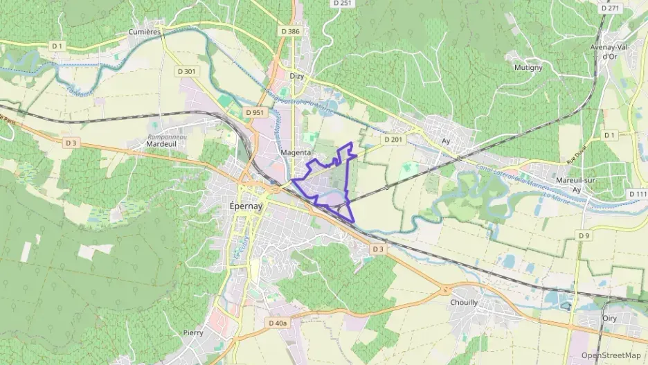 Maison 57 m² trois pièces à vendre à Épernay