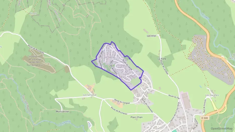 Maison 88 m² quatre pièces à vendre à Saint-Just-Malmont