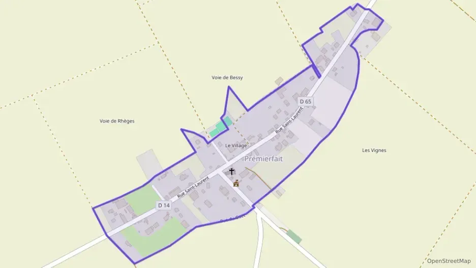 Maison 83 m² quatre pièces à vendre à Prémierfait Maison 83 m² quatre pièces à vendre à Prémierfait