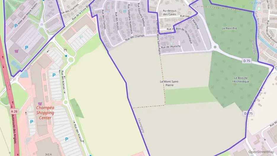 Maison 99 m² quatre pièces à vendre à Champigny