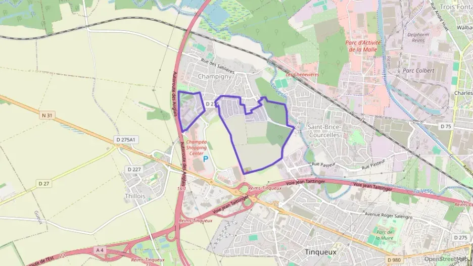 Maison 99 m² quatre pièces à vendre à Champigny