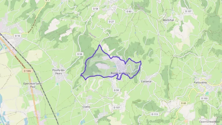Maison 125 m² cinq pièces à vendre à Rozier-en-Donzy