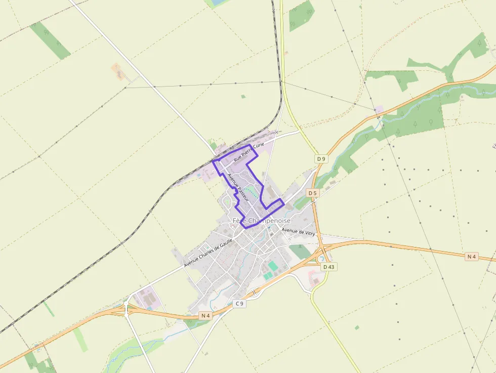 Maison 97 m² quatre pièces à vendre à Fère-Champenoise