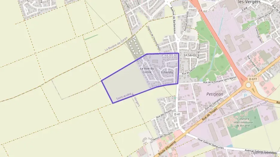 Maison 96 m² quatre pièces à vendre à Saint-André-les-Vergers