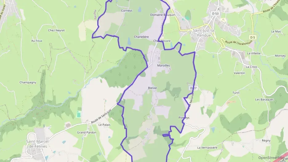 Maison 116 m² cinq pièces à vendre à Saint-Just-la-Pendue