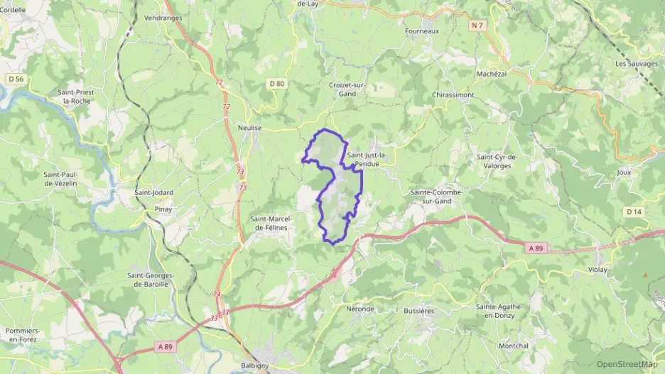 Maison 116 m² cinq pièces à vendre à Saint-Just-la-Pendue