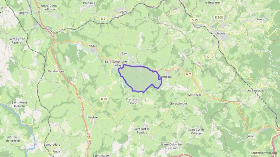 Maison 73 m² deux pieces à vendre à Saint-Symphorien-de-Lay