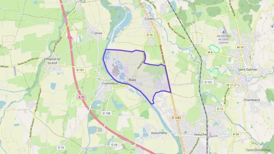 Maison 87 m² quatre pièces à vendre à Rivas Maison 87 m² quatre pièces à vendre à Rivas