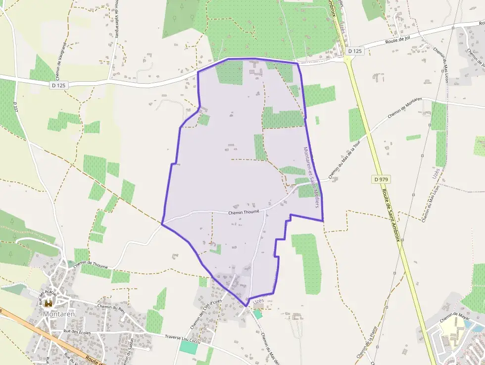 Maison 97 m² quatre pièces à vendre à Montaren-et-Saint-Médiers