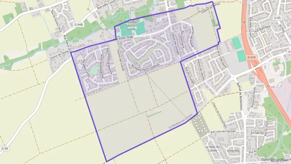 Maison 105 m² quatre pièces à vendre à La Rivière-de-Corps