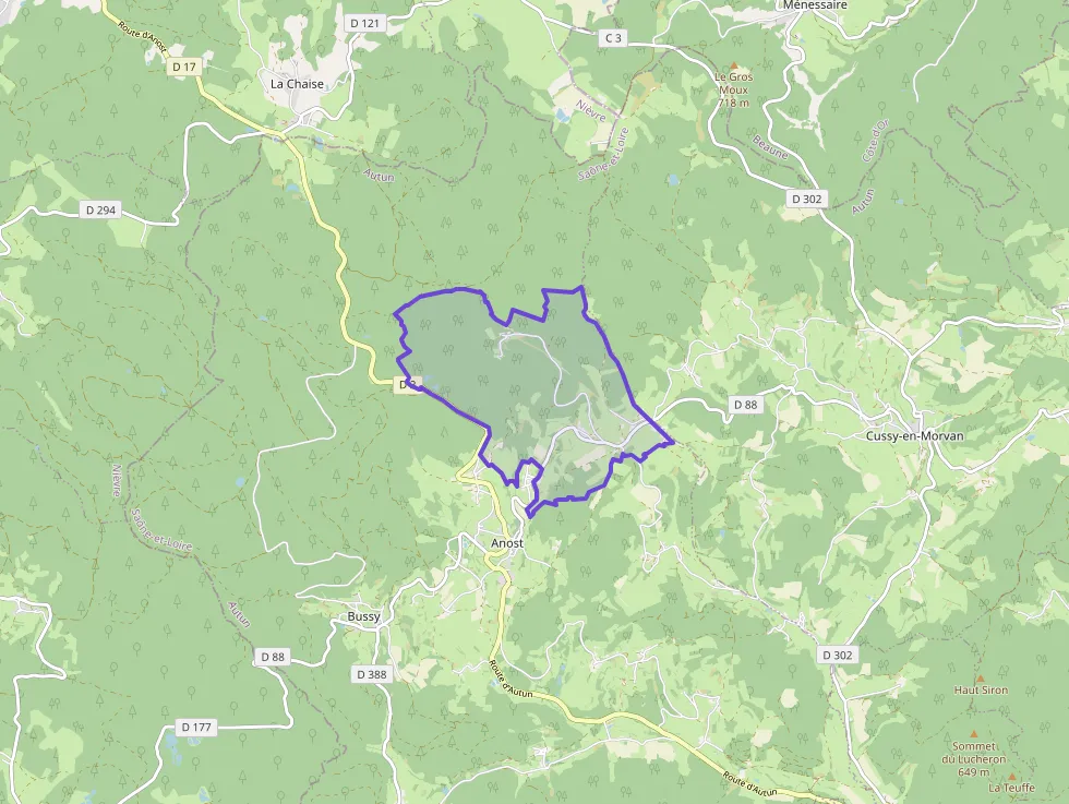 Maison 70 m² quatre pièces à vendre à Anost