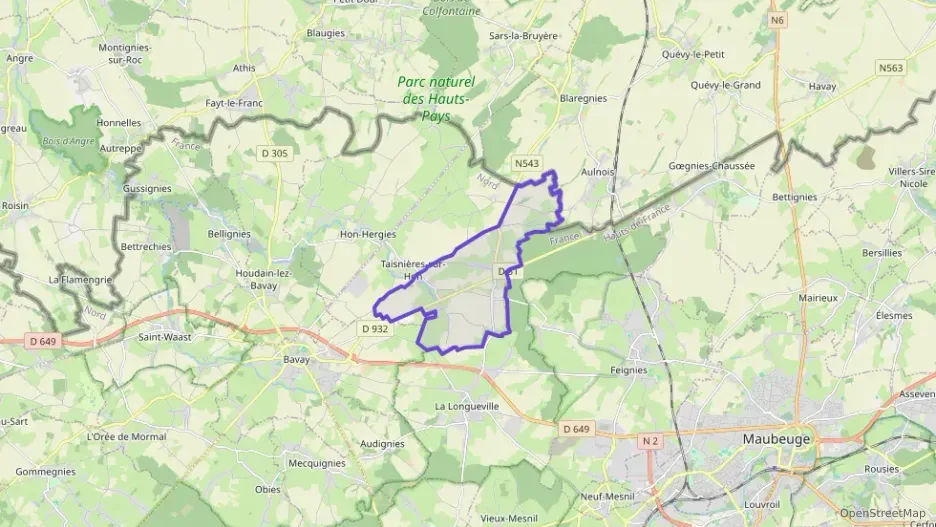 Maison 102 m² quatre pièces à vendre à Taisnières-sur-Hon Maison 102 m² quatre pièces à vendre à Taisnières-sur-Hon