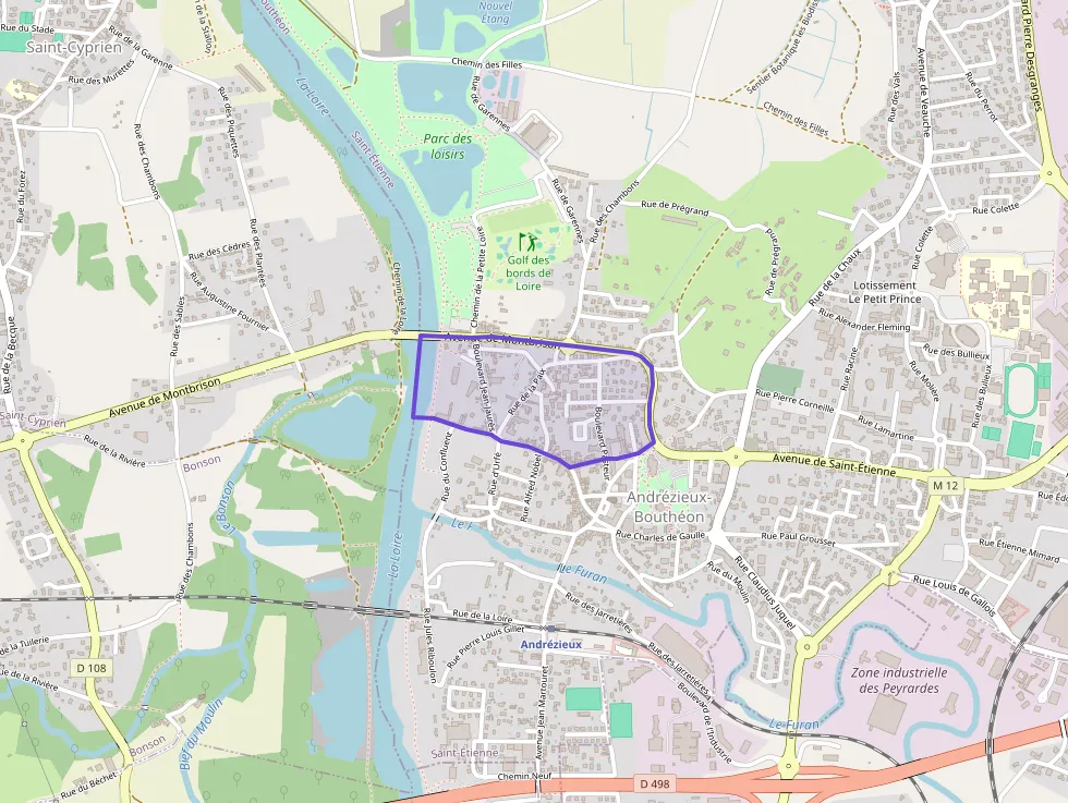 Maison 94 m² quatre pièces à vendre à Andrézieux-Bouthéon