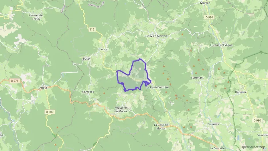 Maison 59 m² trois pièces à vendre à Anost Maison 59 m² trois pièces à vendre à Anost