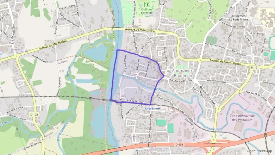 Maison 95 m² quatre pièces à vendre à Andrézieux-Bouthéon