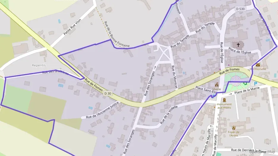 Maison 123 m² quatre pièces à vendre à Hermonville