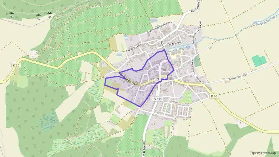 Maison 123 m² quatre pièces à vendre à Hermonville