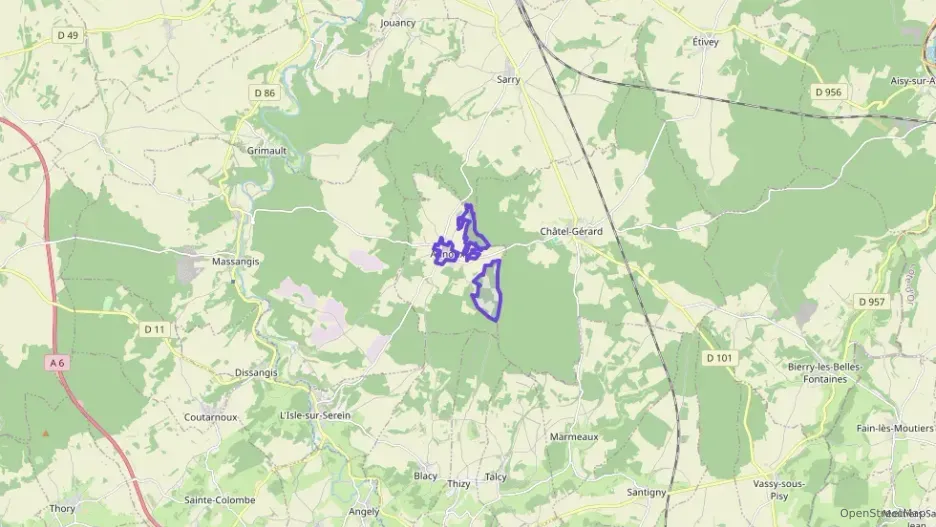 Maison 144 m² sept pièces à vendre à Annoux Maison 144 m² sept pièces à vendre à Annoux