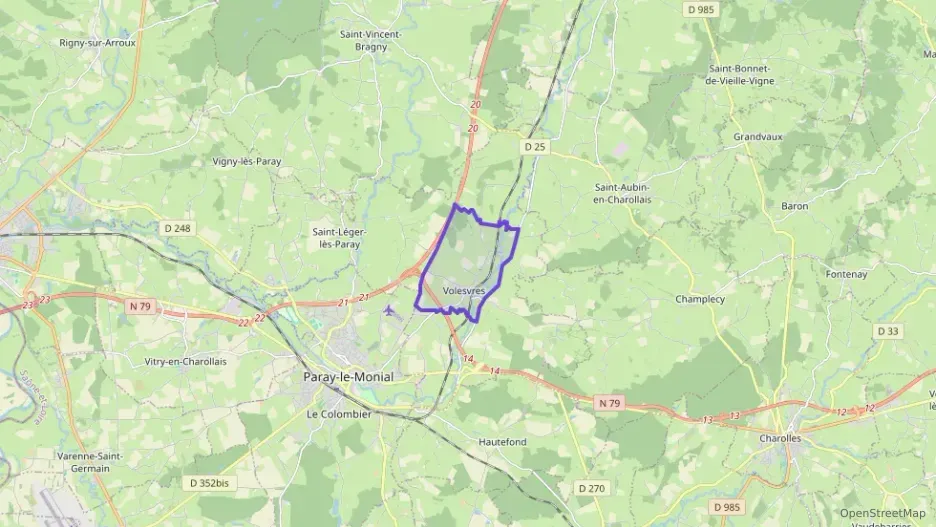 Maison 113 m² cinq pièces à vendre à Volesvres Maison 113 m² cinq pièces à vendre à Volesvres