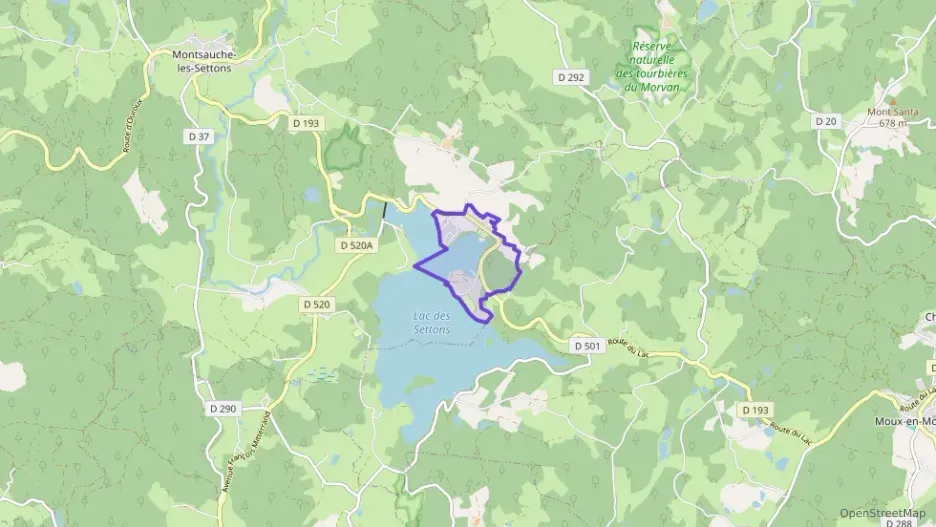 Maison 62 m² trois pièces à vendre à Montsauche-les-Settons