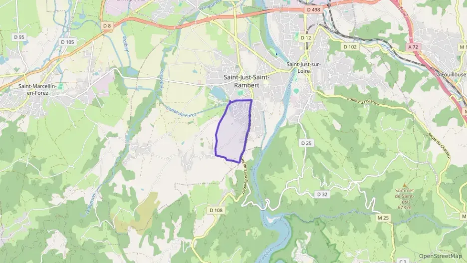 Maison 106 m² quatre pièces à vendre à Saint-Just-Saint-Rambert Maison 106 m² quatre pièces à vendre à Saint-Just-Saint-Rambert