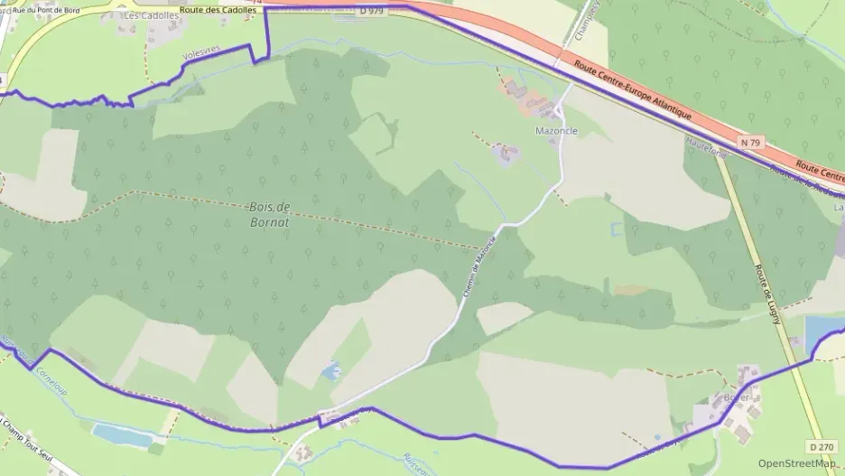 Maison 80 m² quatre pièces à vendre à Hautefond