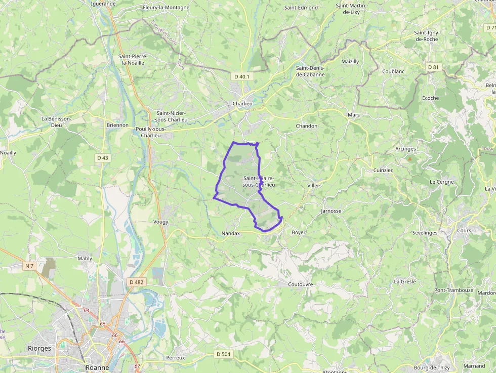 Maison 115 m² quatre pièces à vendre à Saint-Hilaire-sous-Charlieu