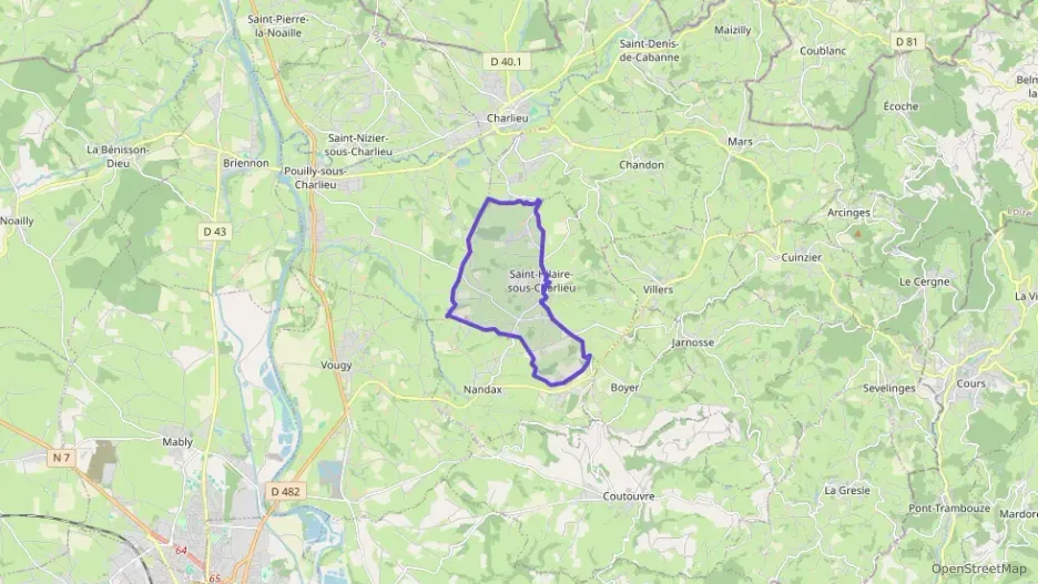 Maison 115 m² quatre pièces à vendre à Saint-Hilaire-sous-Charlieu