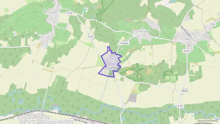 Maison 90 m² trois pièces à vendre à Châlons-sur-Vesle Maison 90 m² trois pièces à vendre à Châlons-sur-Vesle