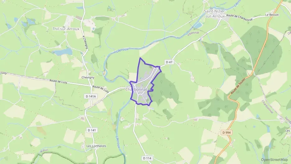 Maison 84 m² quatre pièces à vendre à Charbonnat Maison 84 m² quatre pièces à vendre à Charbonnat