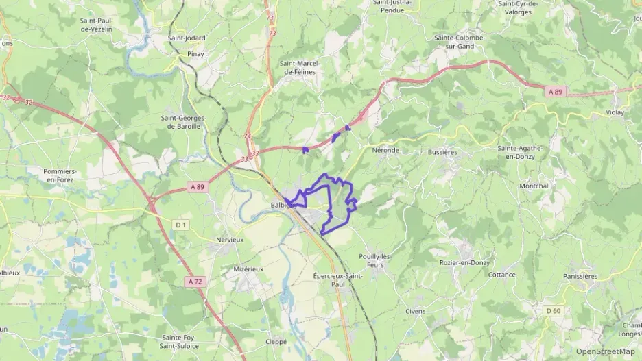 Maison 75 m² trois pièces à vendre à Balbigny Maison 75 m² trois pièces à vendre à Balbigny