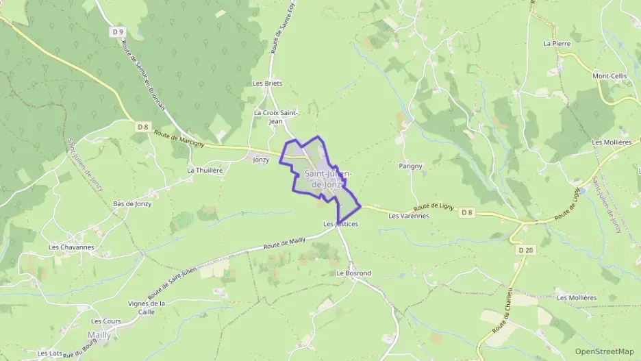 Maison 120 m² quatre pièces à vendre à Saint-Julien-de-Jonzy