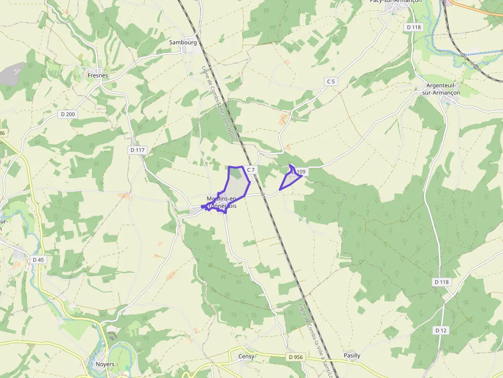 Maison 103 m² trois pièces à vendre à Moulins-en-Tonnerrois