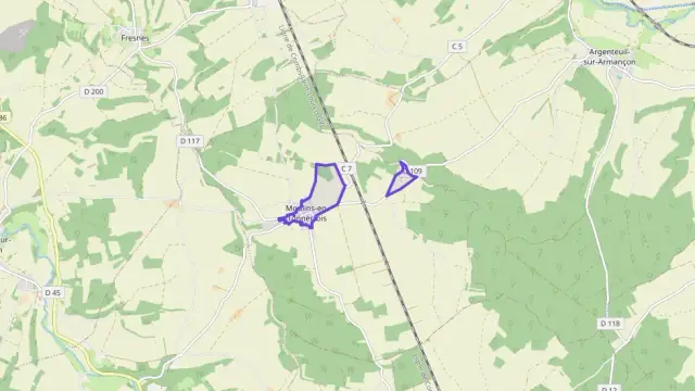 Maison 103 m² trois pièces à vendre à Moulins-en-Tonnerrois