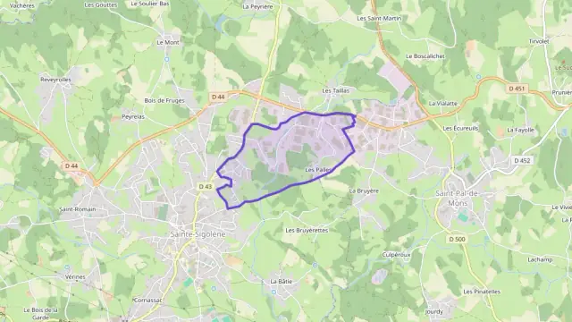 Maison 89 m² quatre pièces à vendre à Sainte-Sigolène