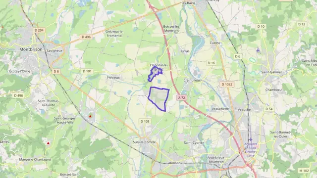 Maison 80 m² trois pièces à vendre à L`Hôpital-le-Grand