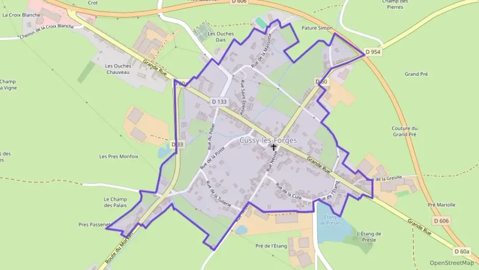 Maison 96 m² quatre pièces à vendre à Cussy-les-Forges Maison 96 m² quatre pièces à vendre à Cussy-les-Forges