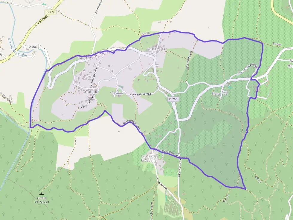 Maison 98 m² quatre pièces à vendre à Saint-Privat-de-Champclos