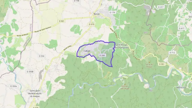 Maison 98 m² quatre pièces à vendre à Saint-Privat-de-Champclos