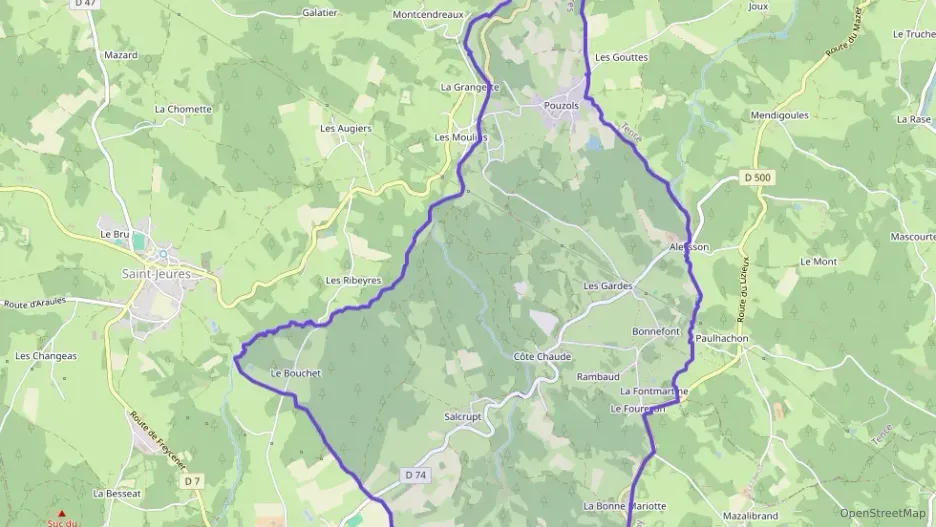 Maison 140 m² cinq pièces à vendre à Saint-Jeures