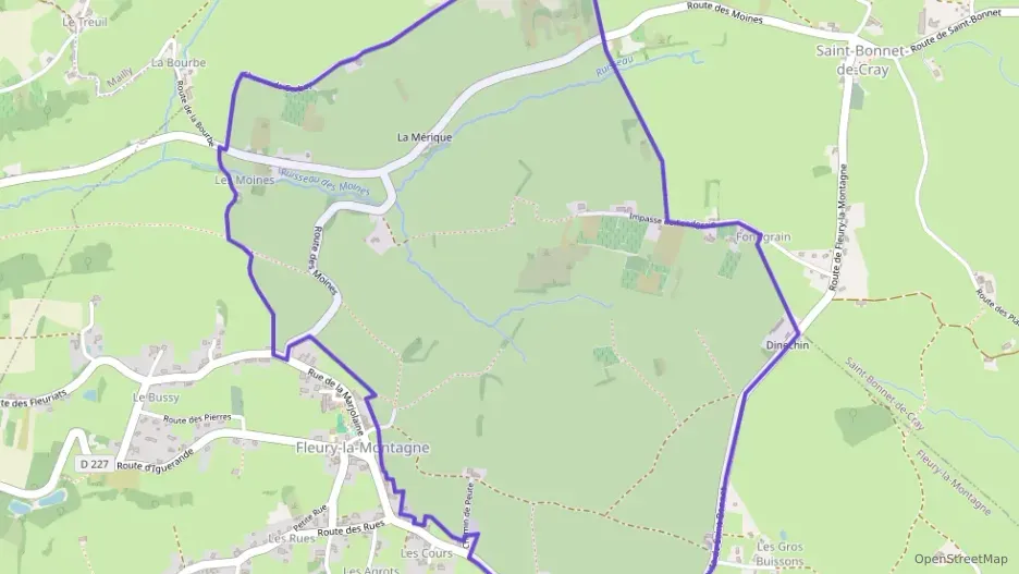 Maison 123 m² six pièces à vendre à Fleury-la-Montagne Maison 123 m² six pièces à vendre à Fleury-la-Montagne